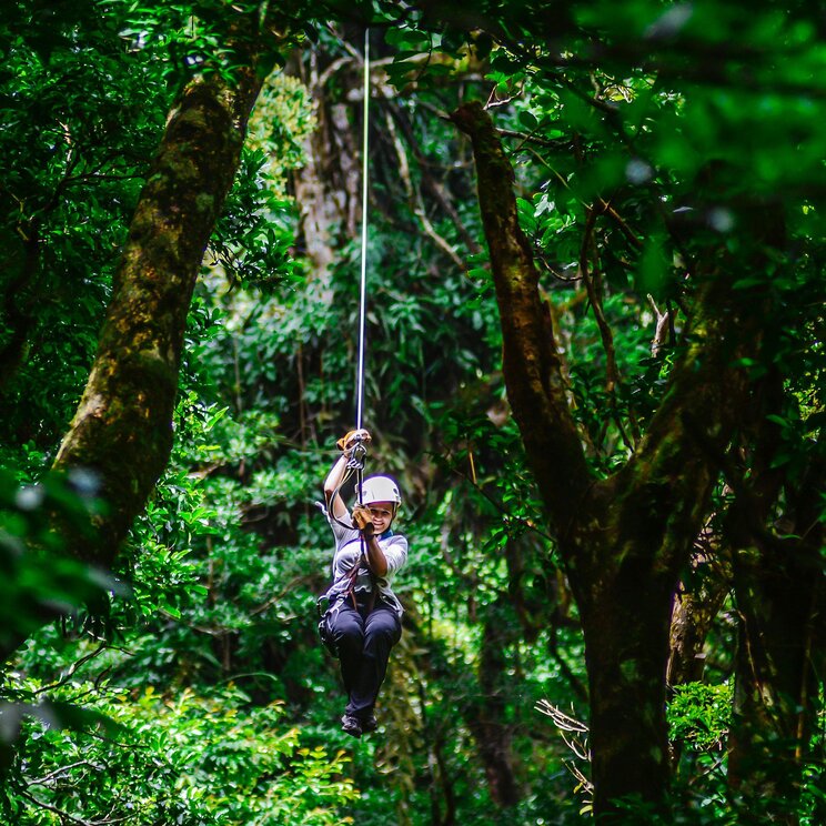 Outdoor Aktivitäten im Monteverde Nebelwald in Costa Rica