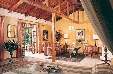 Wohnbereich im La Mirage Garden Hotel & Spa, Cotacachi Ecuador