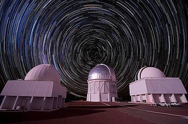 Sternwarten & Planetarien in Norte Chico bei sternklarer Nacht