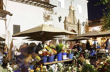Der Blumenmarkt Azuay Plaza de las Flores in Cuenca