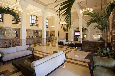 Elegante Lobby des Hotel Caribe By Faranda Grand, Cartagena