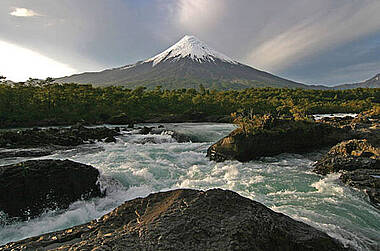 Vulkan Osorno in der Seenregion