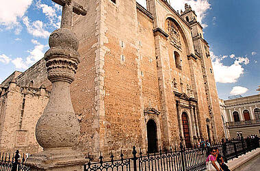 Die Kathedrale von Mérida (Catedral de San Ildefonso de Yucatán)