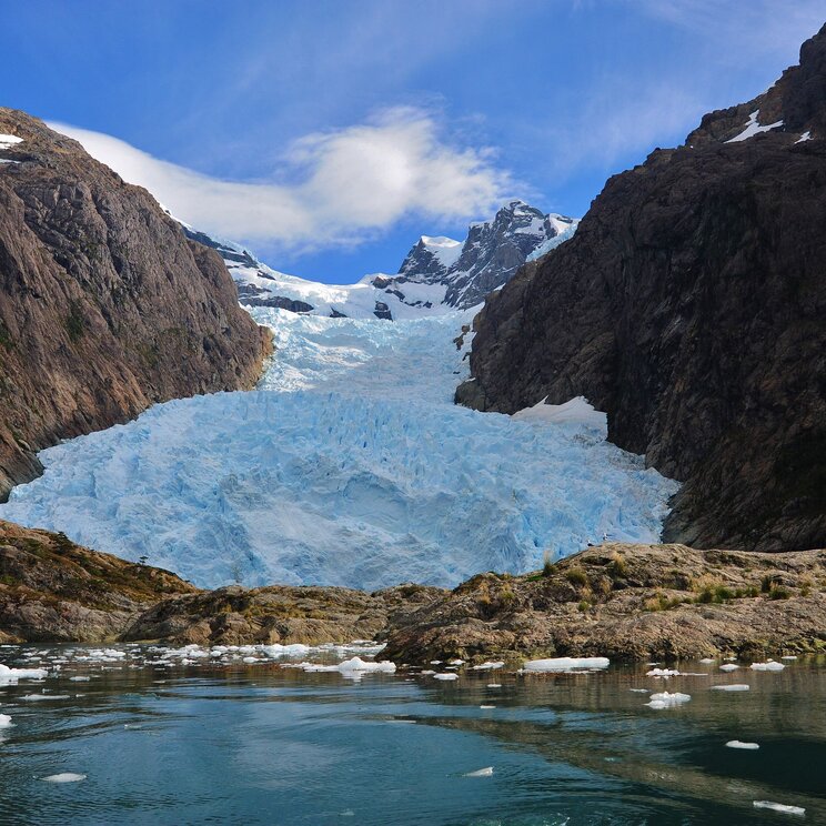 Amalia-Gletscher in den Südlichen Eisfeldern