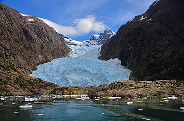 Amalia-Gletscher in den Südlichen Eisfeldern
