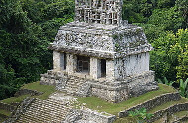 Pyramide in Palenque - Mexiko