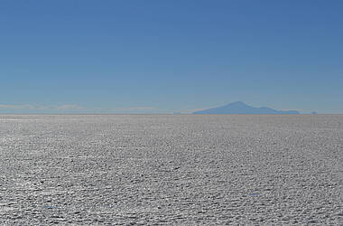 Ausgetrocknete Salzseen in der Salar de Uyuni