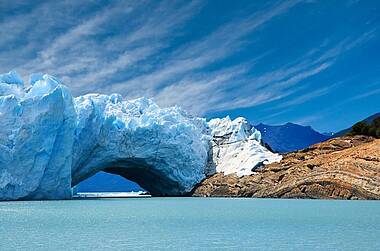 Eisbrücke des Perito Moreno Gletschers