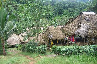 Embera Dorf in der Provinz Darien
