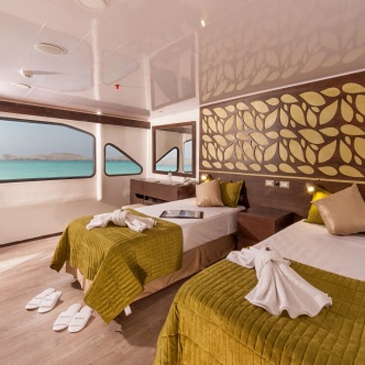Kabinen der Eco Galaxy II, Galápagos Cruise Eco Katamaran