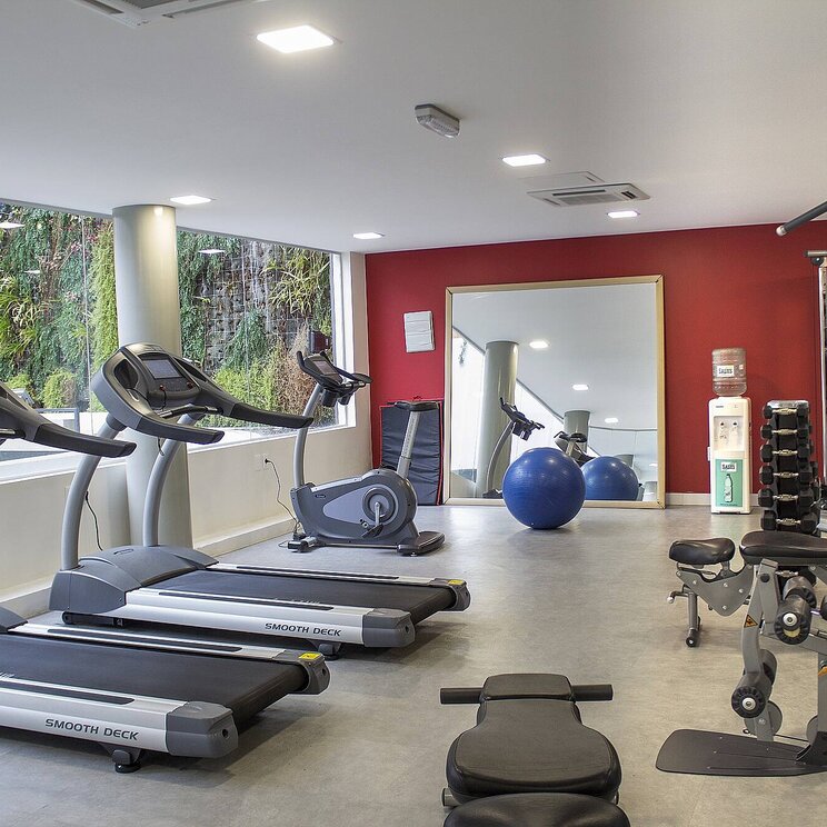 Fitnessbereich des Hotels Regency Way Montevideo in Uruguay