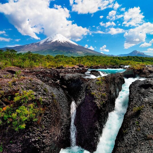 Chile Reisen - Vulkan Osorno im Seengebiet