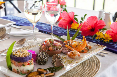 Gastronomie im Hotel Altiplanico Rapa Nui