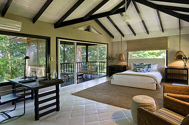 Suite in der Copal Tree Lodge Luxury Jungle Resort in Belize