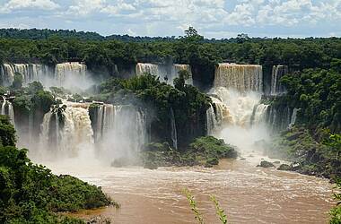 Panorama der Iguazu Fälle