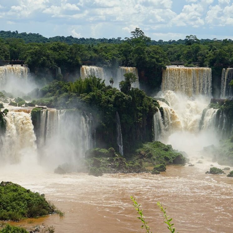 Panorama der Iguazu Fälle
