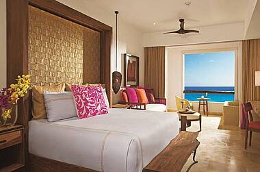 Suite mit Meerblick im Hotel Secrets Akumal Riviera Maya