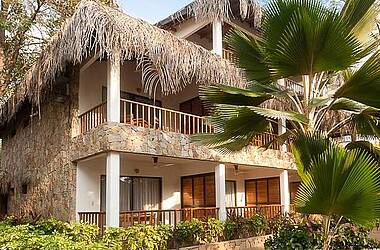 Schilfgedeckter Bungalow im Hotel Irotama Resort, Santa Marta