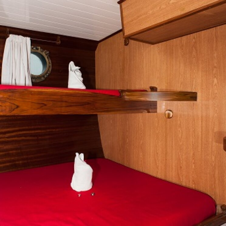 Kabinen auf der Yacht Beagle bei einer Galapagos Cruise, Ecuador, Boyd Hendrikse