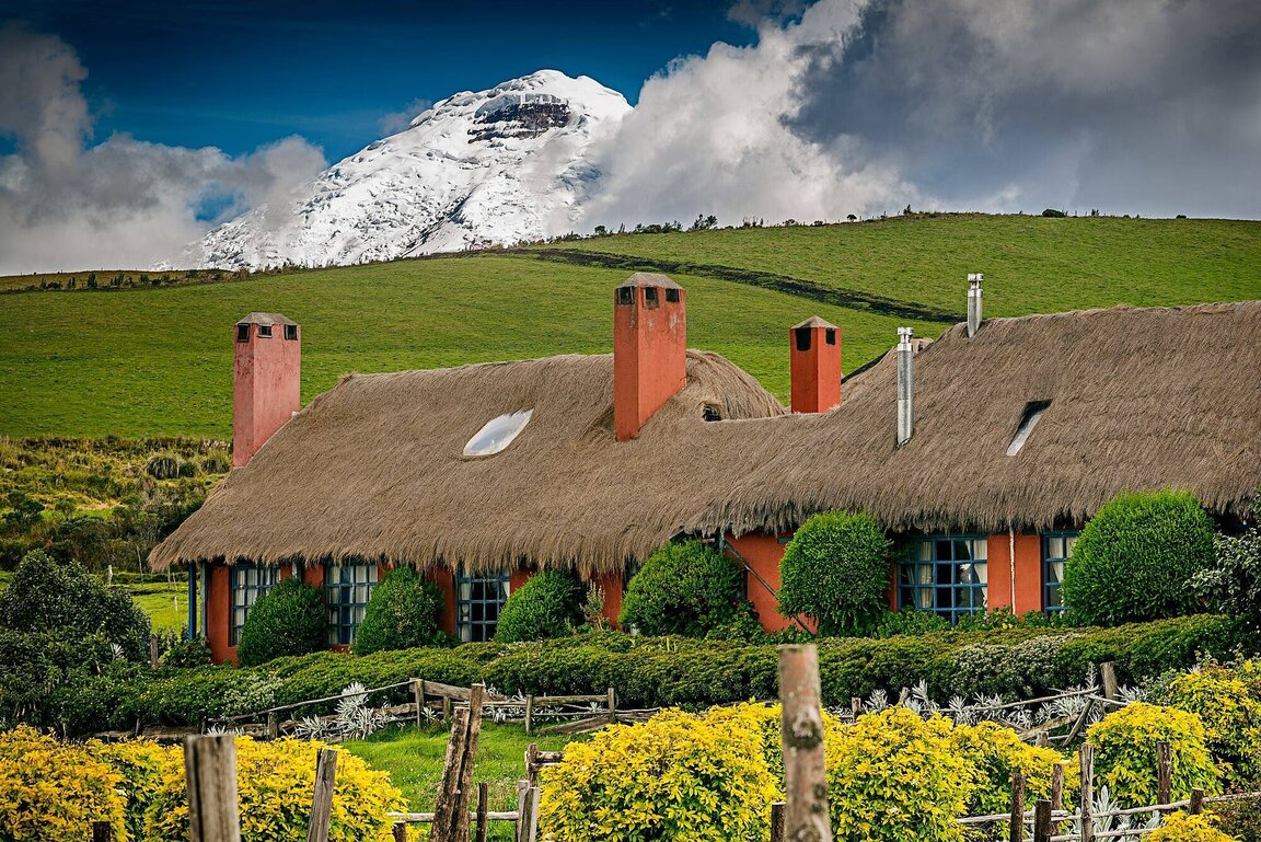 Außenbereich des Hotels Hacienda El Porvenir