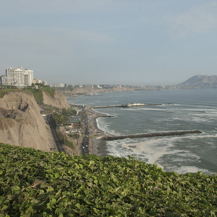Miraflores, der Stadtteil der Reichen in Lima, Peru
