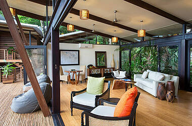 Großer Raum in der Villa im Resort at Isla Palenque