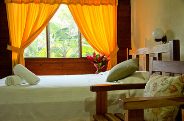 Zimmer in der Canon de La Vieja Lodge in Costa Rica
