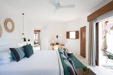 Zimmer im Hotel Villas HM Palapas del Mar Holbox