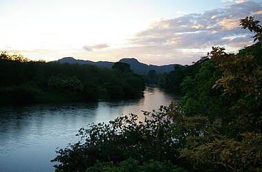 Fluss nahe der Pedacito de Cielo Ecolodge