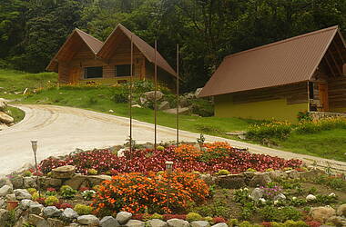 Bungalowkabine im Hotel Boquete Tree Trek Mountain Resort, Panama