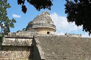 Maya-Ruinen in Izamal, der gelben Stadt