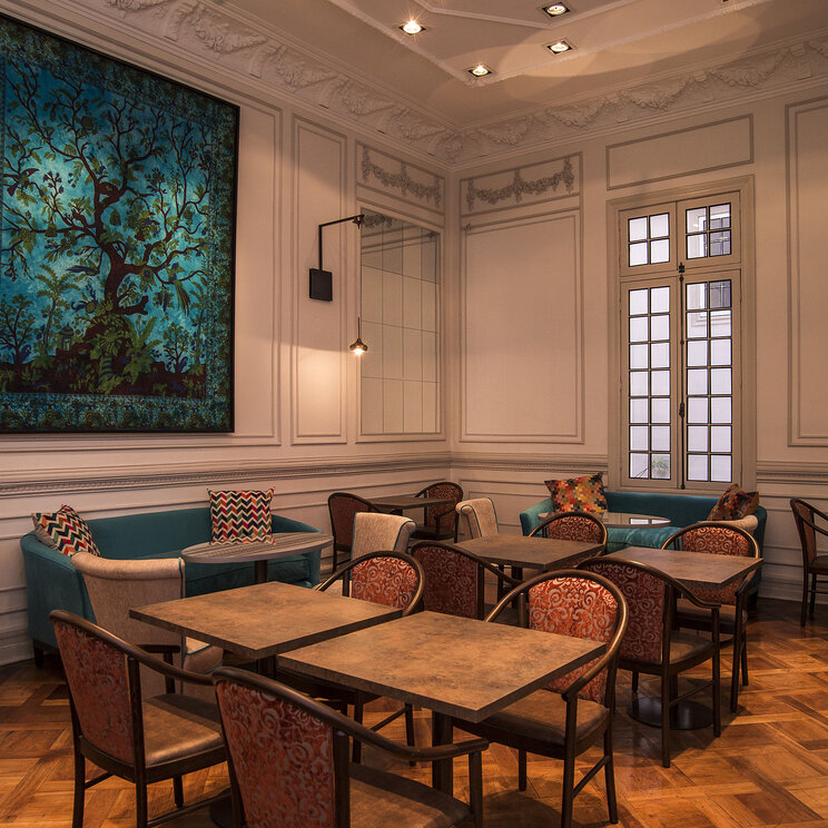 Restobar im Matildas Hotel Boutique in Santiago