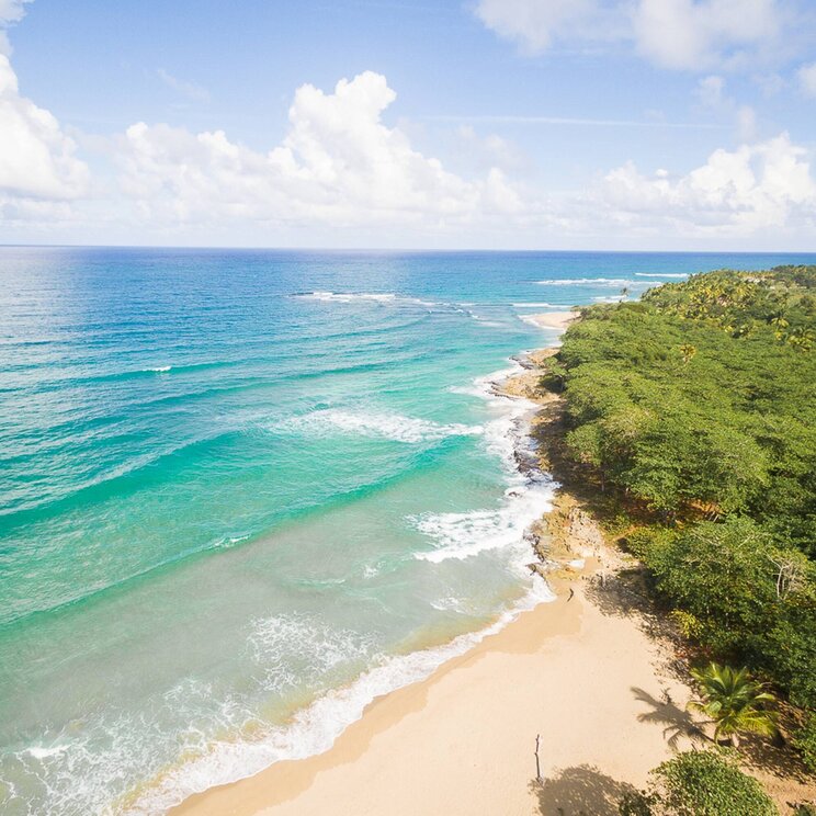 Strandabschnitt des Natura Cabañas