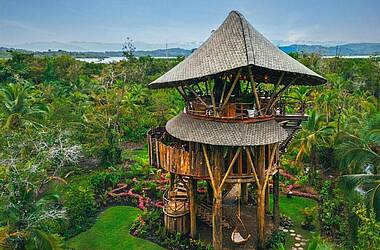 Baumhaus im Hotel Nayara Bocas del Toro auf der Isla Frangipani