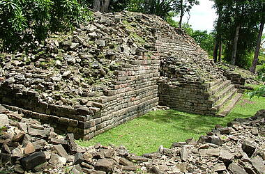 Maya-Stätte Lubaantun in Belize