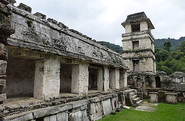 Mayastätte in Palenque - Mexiko