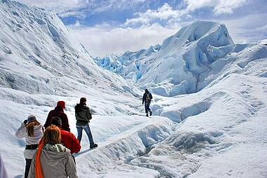 Trekking auf dem Perito Moreno Gletscher