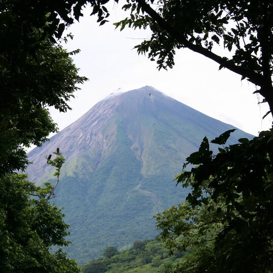 Vulkan Concepcion in Charco Verde, Isla de Ometepe