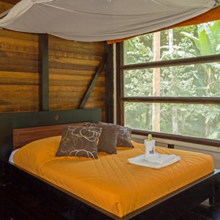 Standard Bungalow in der Sani Ecolodge, Yasuni und Cuyabeno, Ecuador