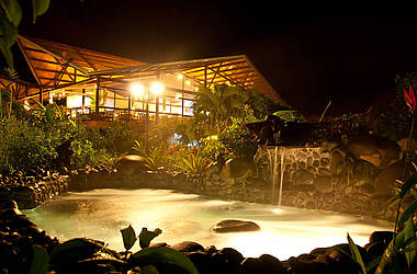 Heiße Quelle im Arenal Springs Hotel
