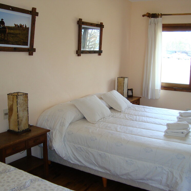 Doppelzimmer in der Estancia Finca Piedra Uruguay