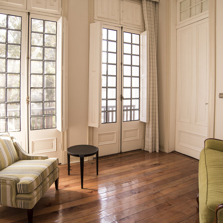 Wohnzimmer im Matildas Hotel Boutique