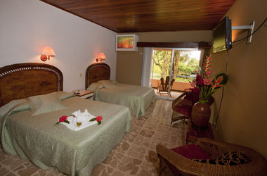 Zimmer mit Strandblick im Karahe Beach Hotel