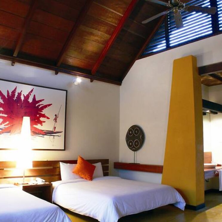 Zimmer in der Decalodge Ticuna - Hotel Decameron im kolumbianischen Dschungel