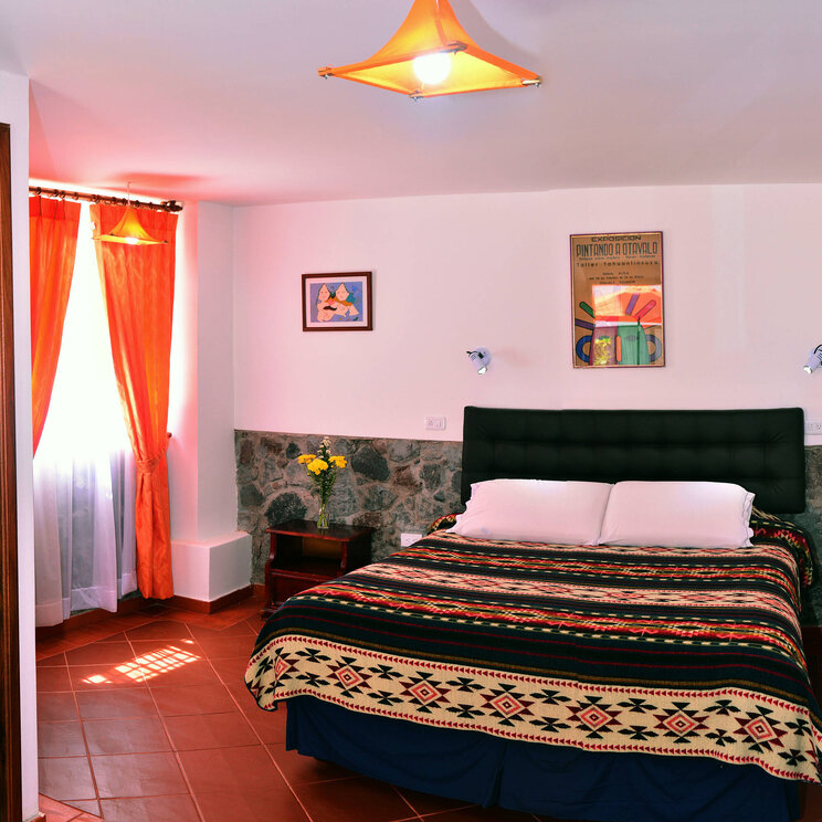 Ein Standardzimmer im Hostal Riviera Sucre