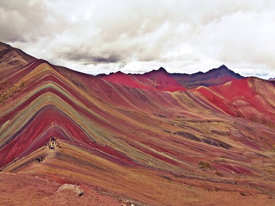 Rainbow Mountain als Ausflugsziel von Cusco aus