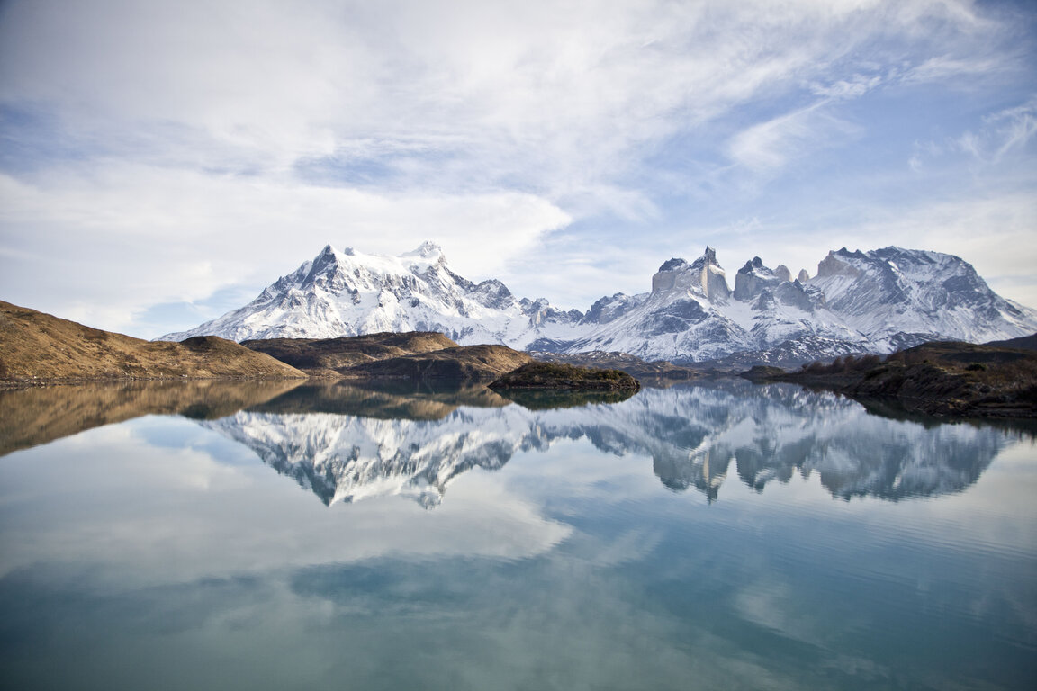 Bergmassiv im Nationalpark Torres del Paine