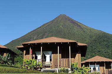 Bungalow des Hotels Lomas del Volcan