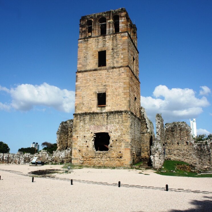 Museum im Panamá la Vieja, Ruinenstadt der ältesten spanischen Stadtgründung