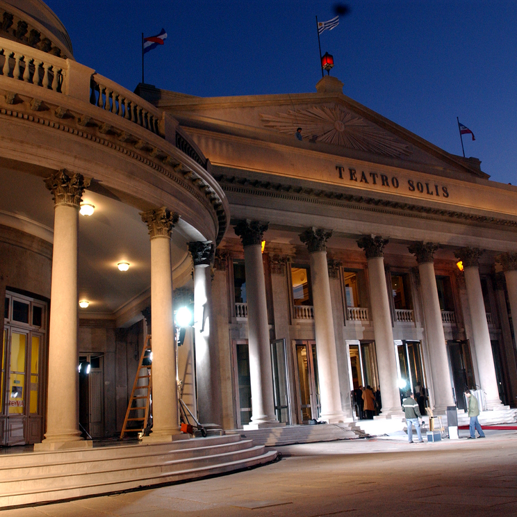 Das Theater Teatro Solís in der uruguayischen Landeshauptstadt Montevideo.